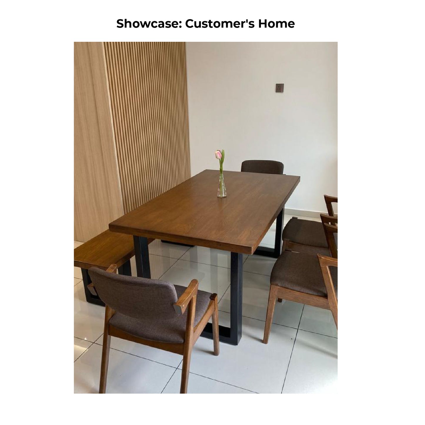 Barron Solid Wood Table Walnut