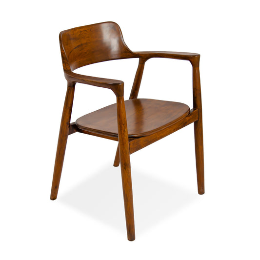Sherma Teakwood Chair Walnut