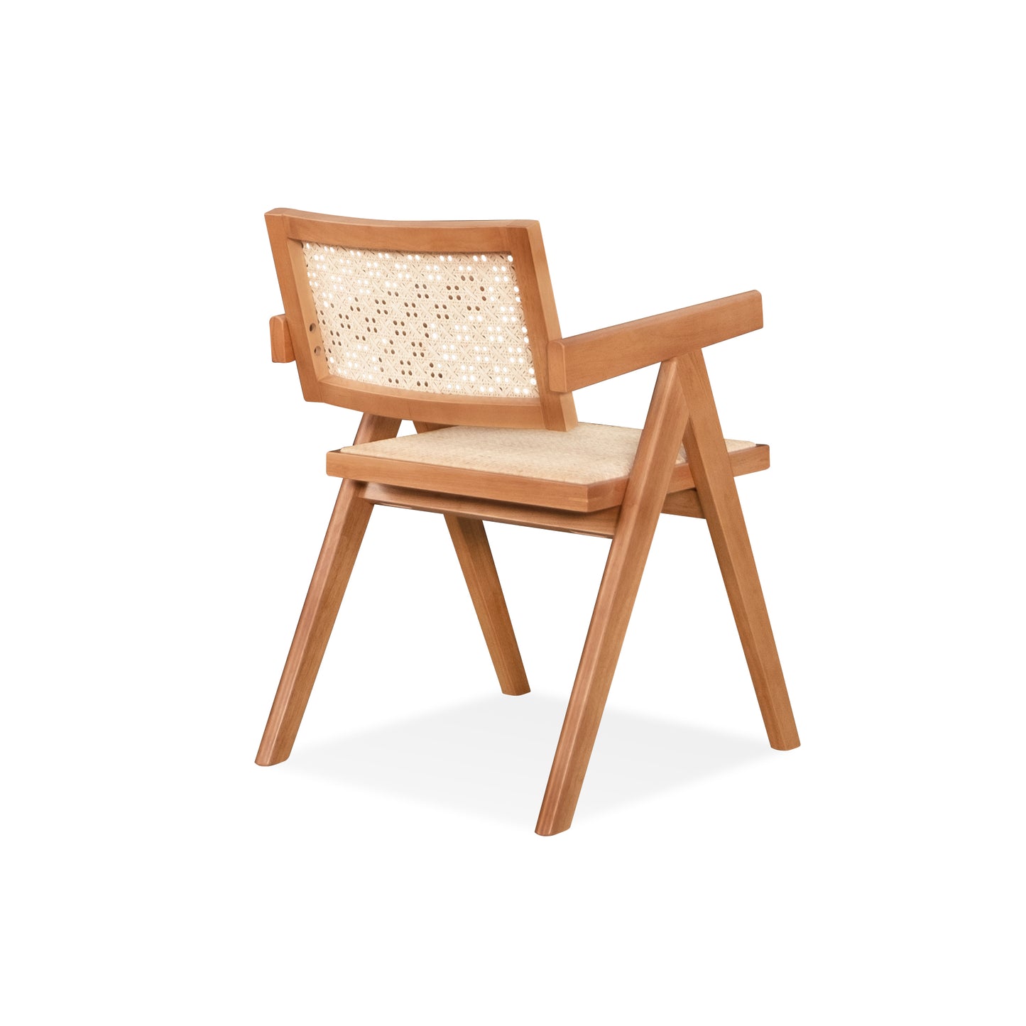 Nordic Rattan Dining Arm Chair