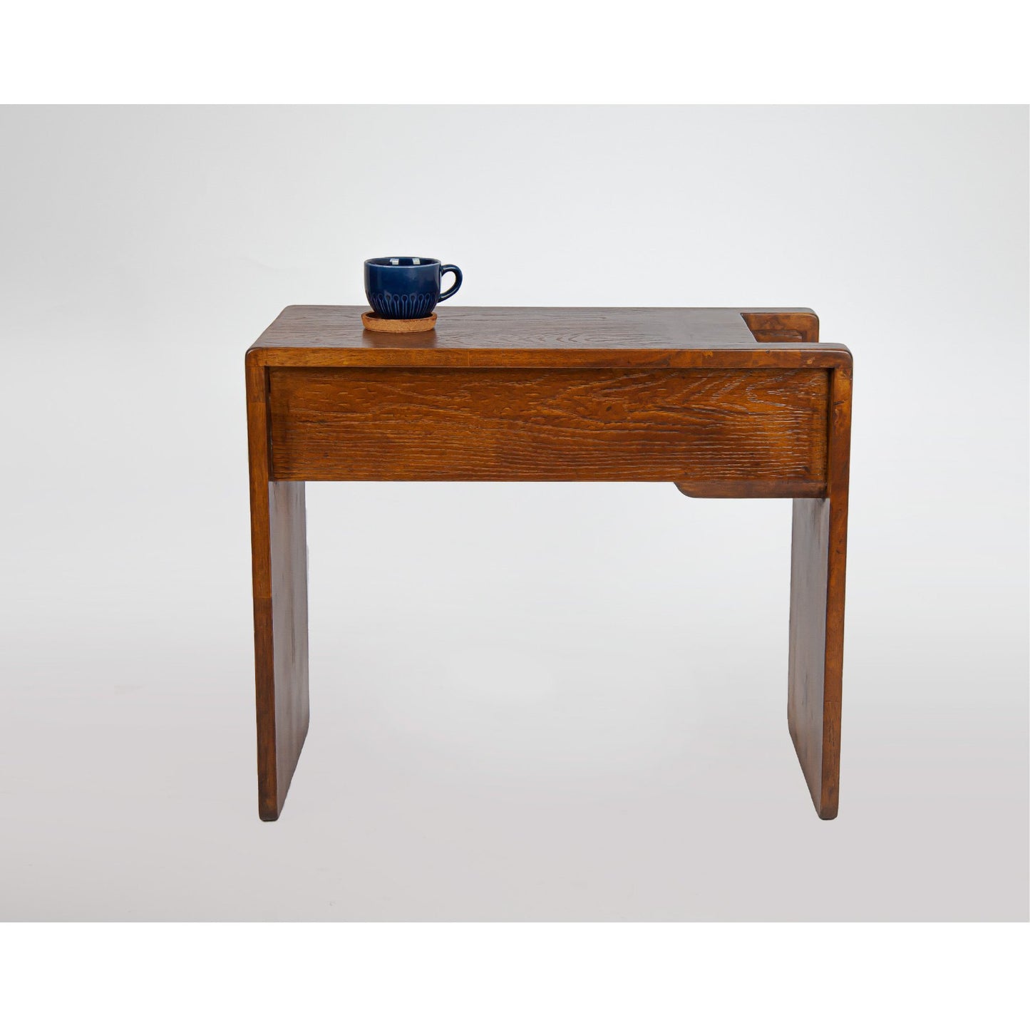 Bezzo Solid Wood Side Table Walnut