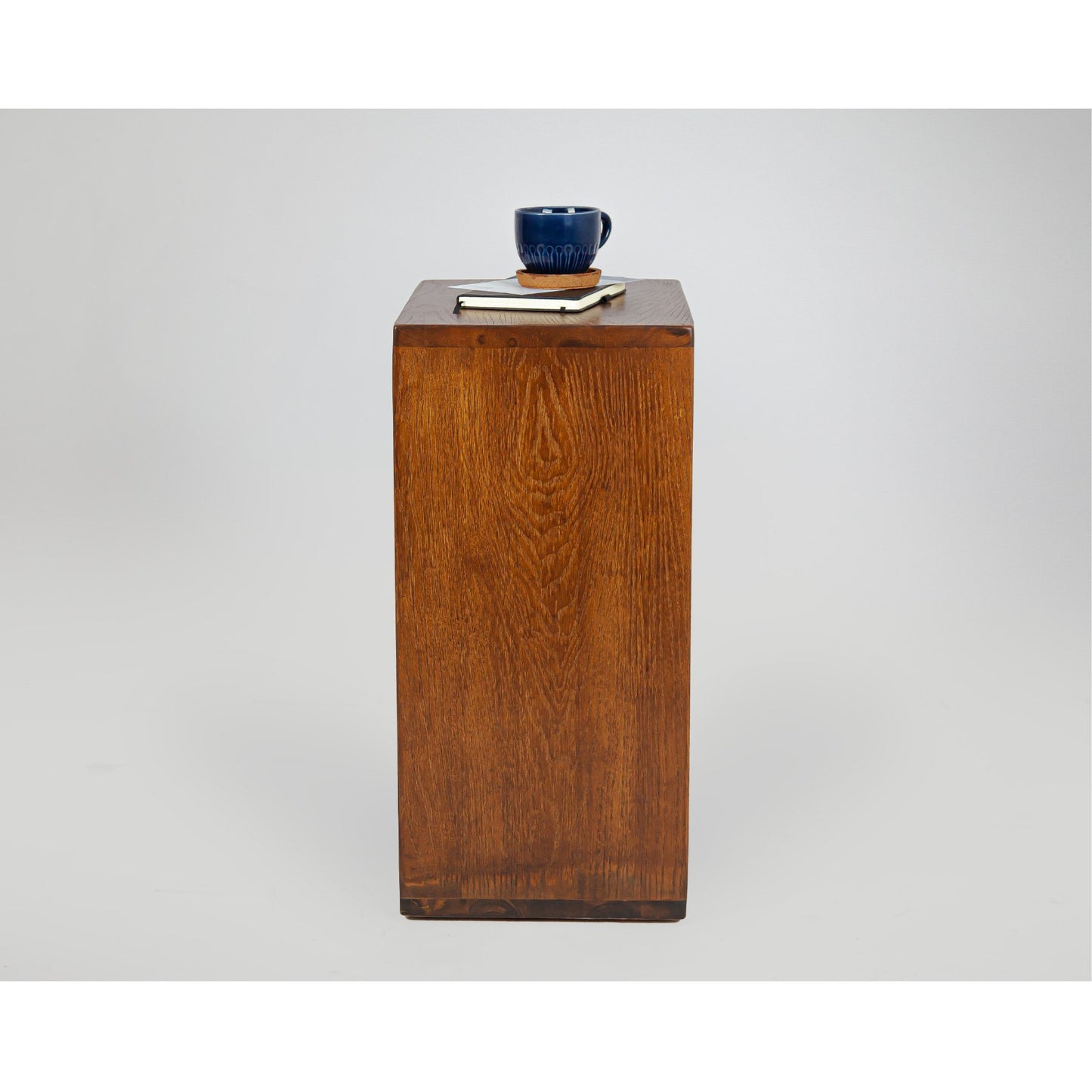 Pazzo Solid Wood Side Table Walnut