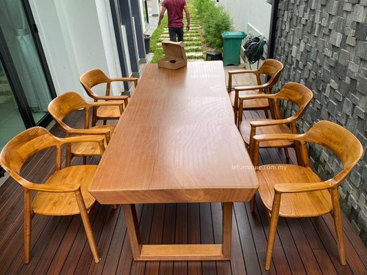 Balau Wood Table