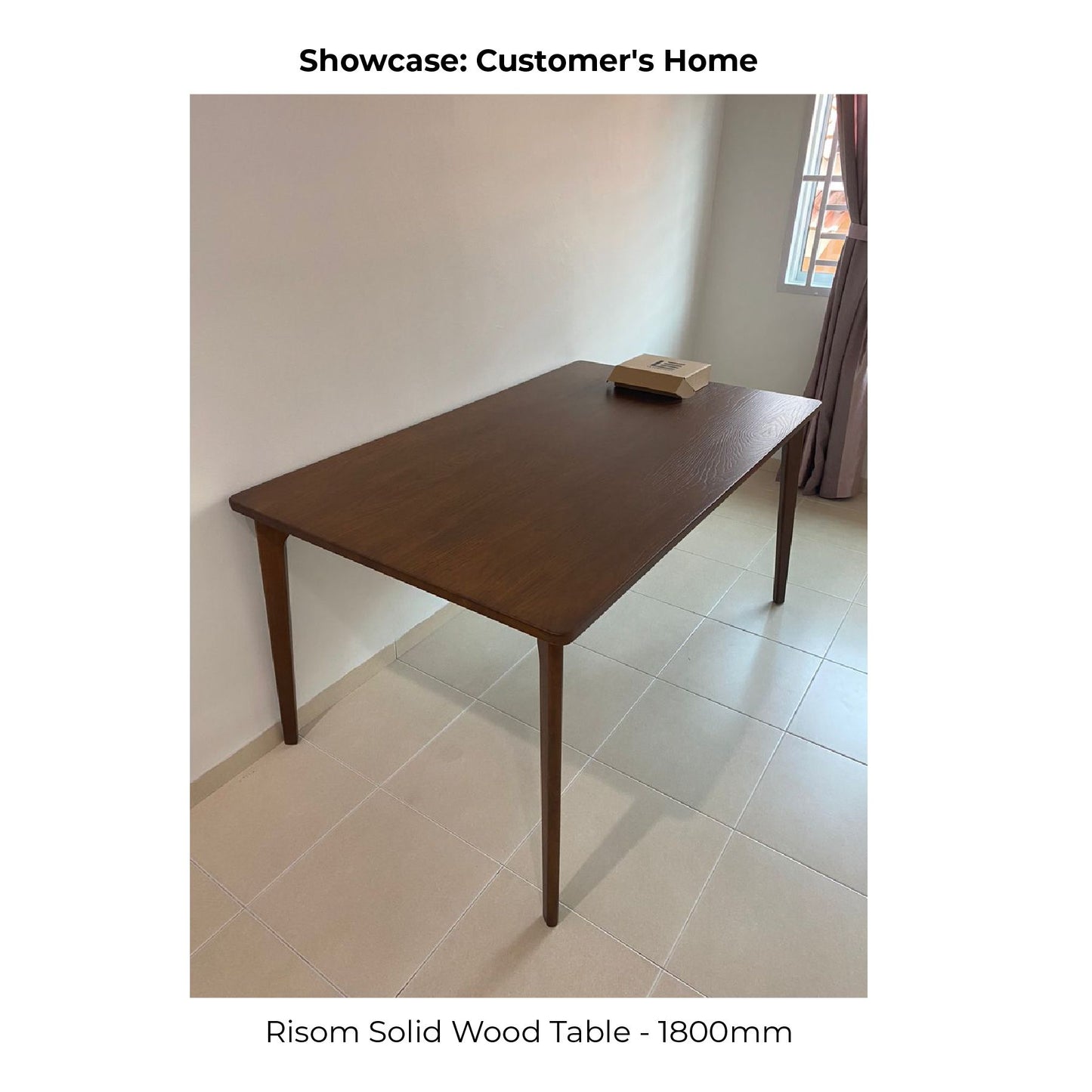 Risom Solid Wood Table