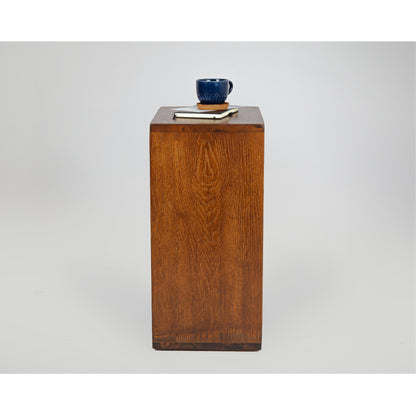 Pazzo Solid Wood Side Table Walnut
