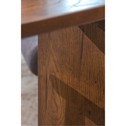 Pazzo Solid Wood Side Table Walnut