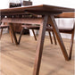 (PRE-ORDER) Harry Rubber Wood 5ft Dining Table Set